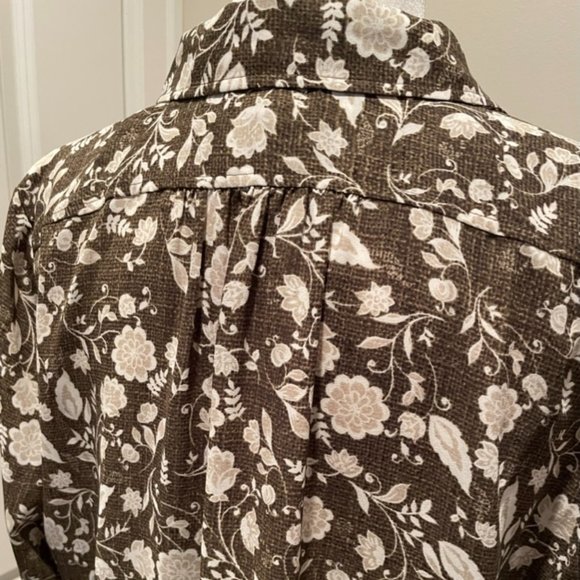 NYDJ Long Sleeve Button Blouse - M - Picture 6 of 9